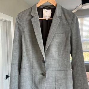 Sunday Best - Aritzia Blazer - Textured Grey pattern